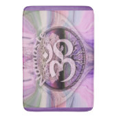 Namaste Herz Badematte (Vorderseite Vertikal)