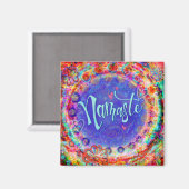 Namaste Hübsch Inspiration Spaß Trendy Magnet (Vorderseite/Rückseite)