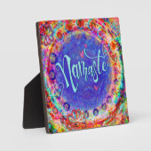 Namaste Hübsch Inspirivity Trendy Plaque Fotoplatte (Vorderseite)