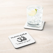 Namaste - I Bow To You Untersetzer (Rechte Seite)