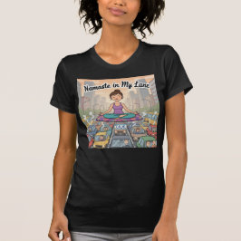 Namaste in My Lane — Die Calm-Clarity-Aktivierung T-Shirt