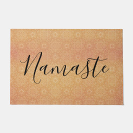 Namaste Indian Summer Mandala Kupfer Fußmatte