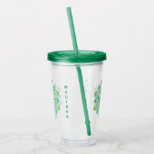 Namasté individuelle Name tumbler Acryltrinkbecher (Links)