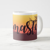 Namaste Jumbo-Tasse (Vorderseite Rechts)