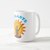 Namaste Kaffeetasse (VorderseiteRechts)