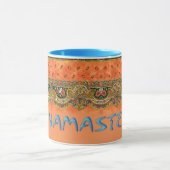 Namaste-Kaffeetasse Tasse (Zentrum)