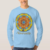 Namaste Kaleidoskop T-Shirt (Vorderseite)