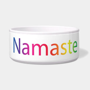 Namaste Keramik-Hundeschüssel Napf