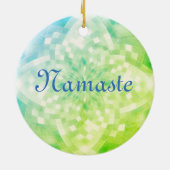 Namaste Keramik Ornament (Hinten)