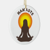 Namaste Keramik Ornament (Rechts)