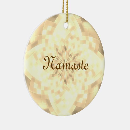 Namaste Keramikornament (Rechts)