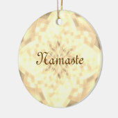 Namaste Keramikornament (Links)