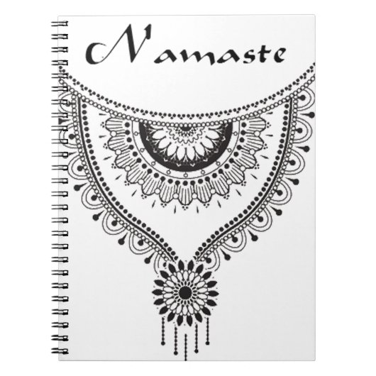 Namaste-Kollektion Notizblock (Vorderseite)