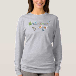 Namaste: Langschläfer Crew Neck T-Shirt
