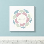 Namaste Leinwanddruck (Insitu (Holzboden))