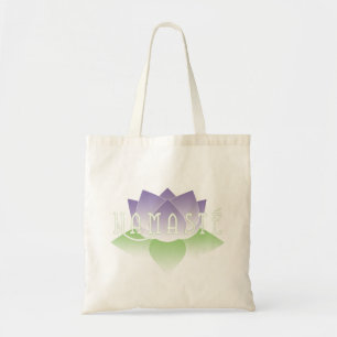 Namaste lila Lotos-Yoga-Taschen-Tasche Tragetasche