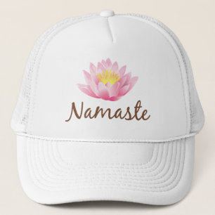 Namaste Lotos-Blumen-Yoga Truckerkappe