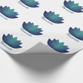 Namaste Lotus-Blume Geschenkpapier (Ecke)