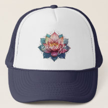 Namaste lotus Blume LKW-Hut