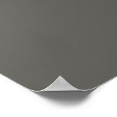 Namaste Lotus-Blume Poster (Ecke)
