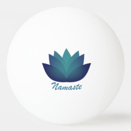 Namaste Lotus-Blume Tischtennisball