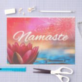 Namaste Lotus & Mandala Seidenpapier (Handwerk)