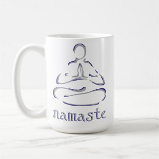 Namaste Lotus-Pose Yoga Kaffeetasse