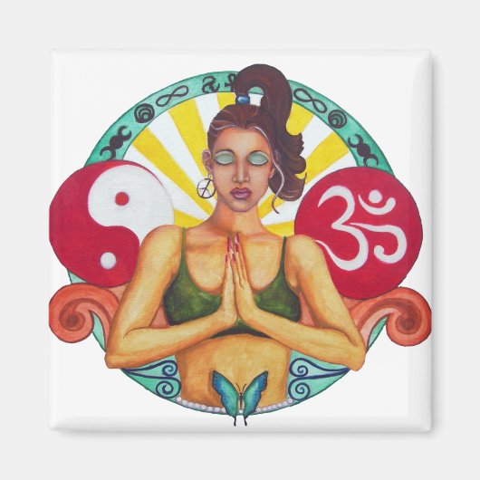 Namaste Magnet (Vorne)