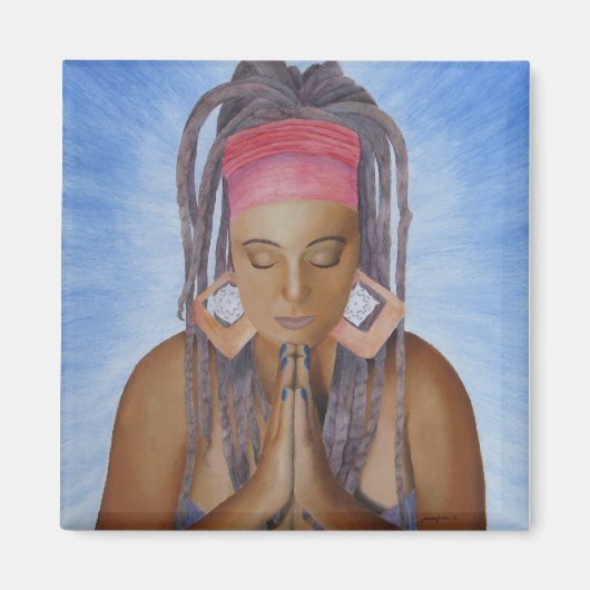 Namaste Magnet (Vorne)