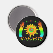 Namaste Magnet (Vorderseite/Rückseite)