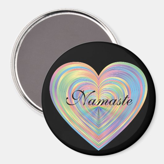 Namaste Magnet (Vorderseite/Rückseite)