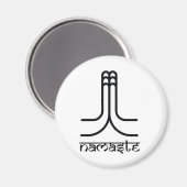 Namaste Magnet (Vorderseite/Rückseite)