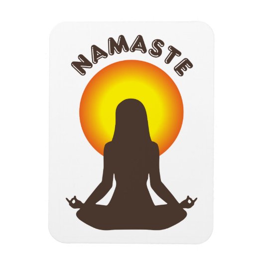 Namaste Magnet (Vertikal)