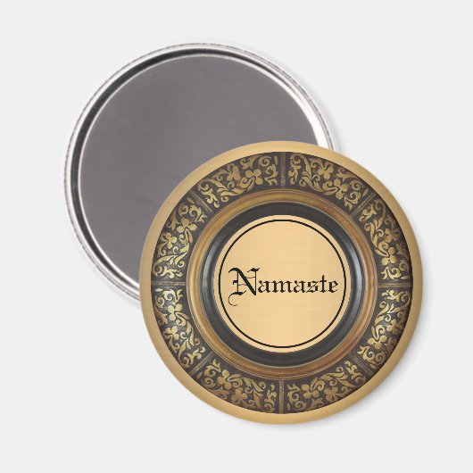 Namaste Magnet (Vorderseite/Rückseite)