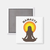 Namaste Magnet (Vorderseite/Rückseite)