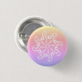 Namaste Mandala Button (Vorne & Hinten)