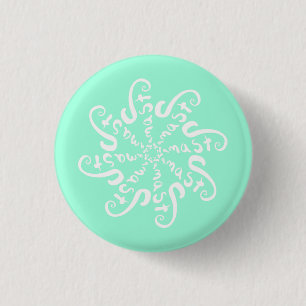 Namaste Mandala Button