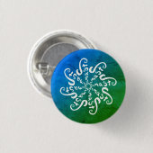 Namaste Mandala Button (Vorne & Hinten)
