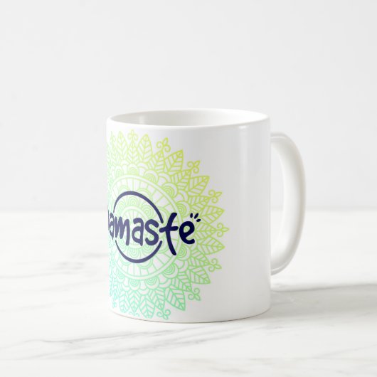 Namaste Mandala Cup Kaffeetasse (VorderseiteRechts)