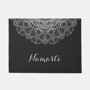Namaste Mandala Doormat Zen Entryway Mat Fußmatte