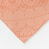 Namaste Mandala-lustige Zitat-Fleece-Decke Fleecedecke (Ecke)