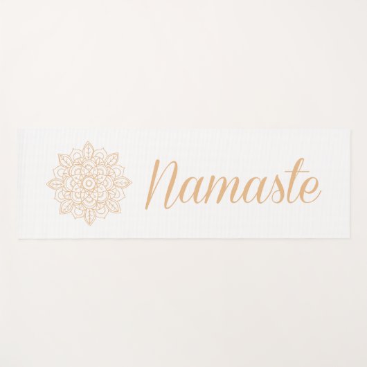 Namaste Mandala Yogamatte (Vorderseite (Horizontal))