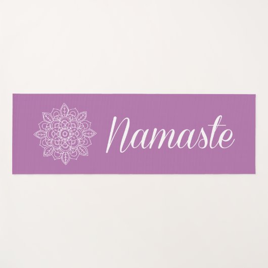 Namaste Mandala Yogamatte (Vorderseite (Horizontal))