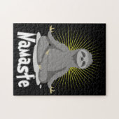 Namaste Meditating Yoga Sloth Puzzle (Horizontal)