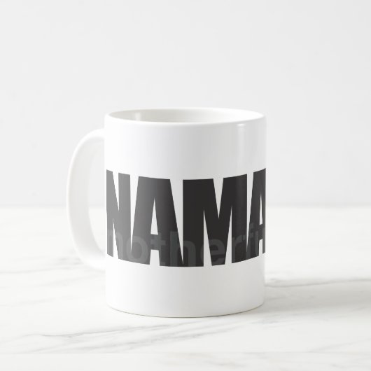 Namaste MFers Tassen (Vorderseite Links)