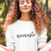 Namaste | Moderne spirituelle Meditation Yoga Sweatshirt