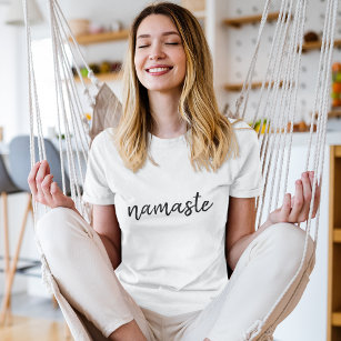 Namaste   Moderne spirituelle Meditation Yoga T-Shirt