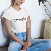 Namaste | Moderne spirituelle Meditation Yoga T-Shirt