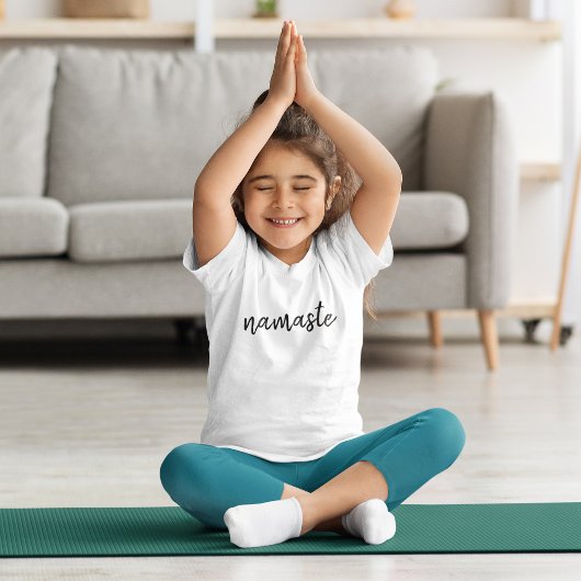 Namaste | Moderne spirituelle Medizin Kinder Yoga T-Shirt