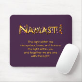Namasté Mouse Pad Mousepad (Mit Mouse)